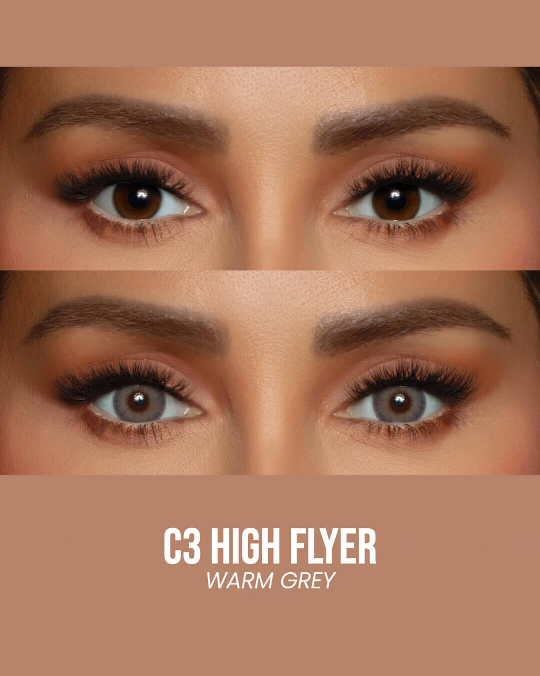 C3 HIGH FLYER - Warm Grey